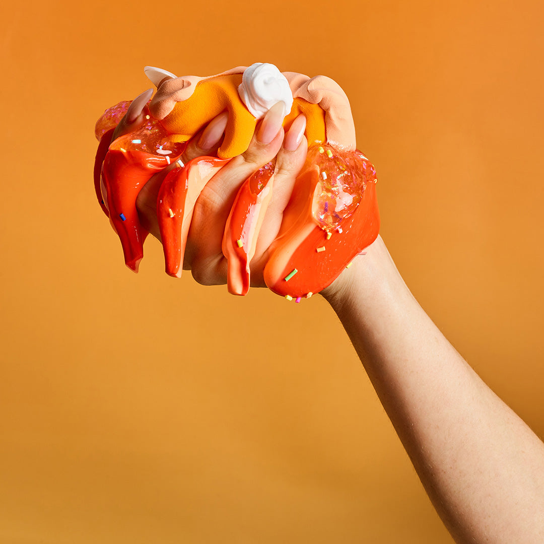 Pumpkin Pie Shake Stack Slime