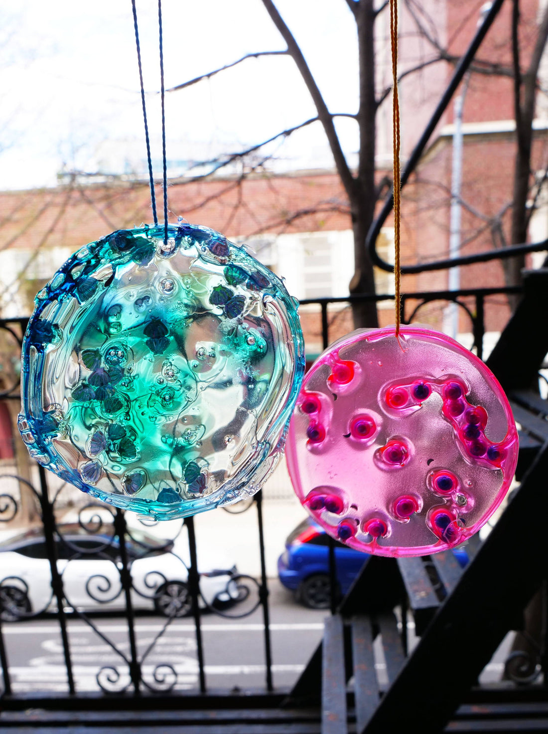 DIY Projects: Slime Suncatchers