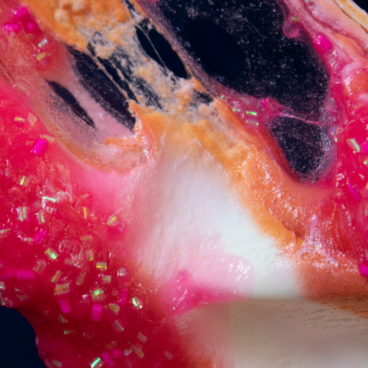 Sufganiyot Slime close-up