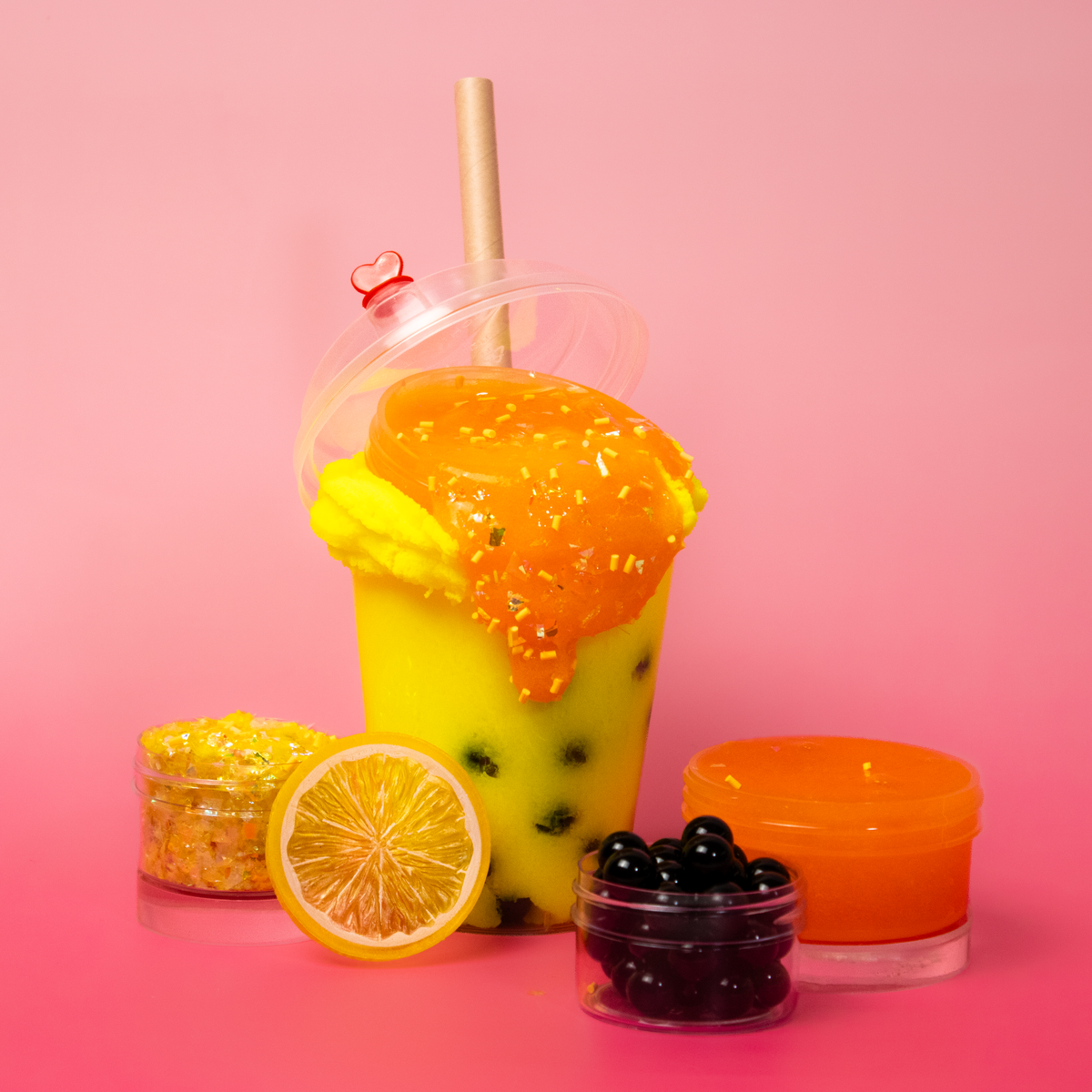 Honey Lemonade Boba