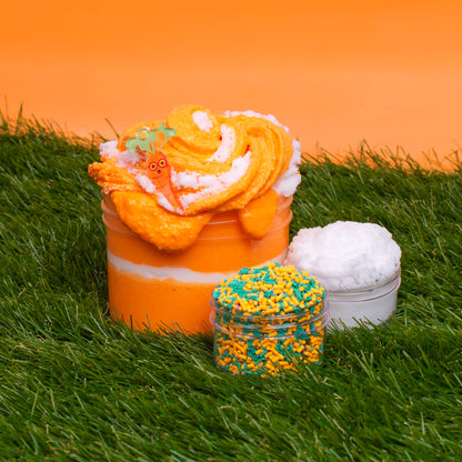 Sloomoo slime carrot cake 