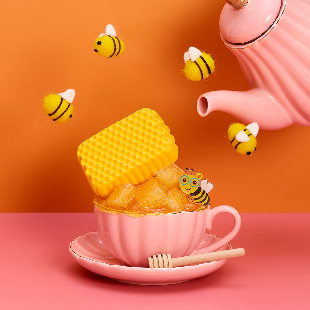 Golden Honeycomb Slime