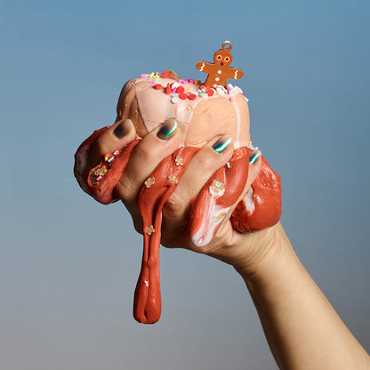 Iced Gingerbread Cake Slime