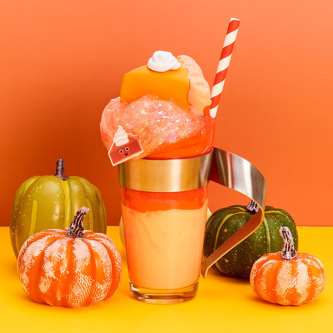 Pumpkin Pie Shake Stack Slime