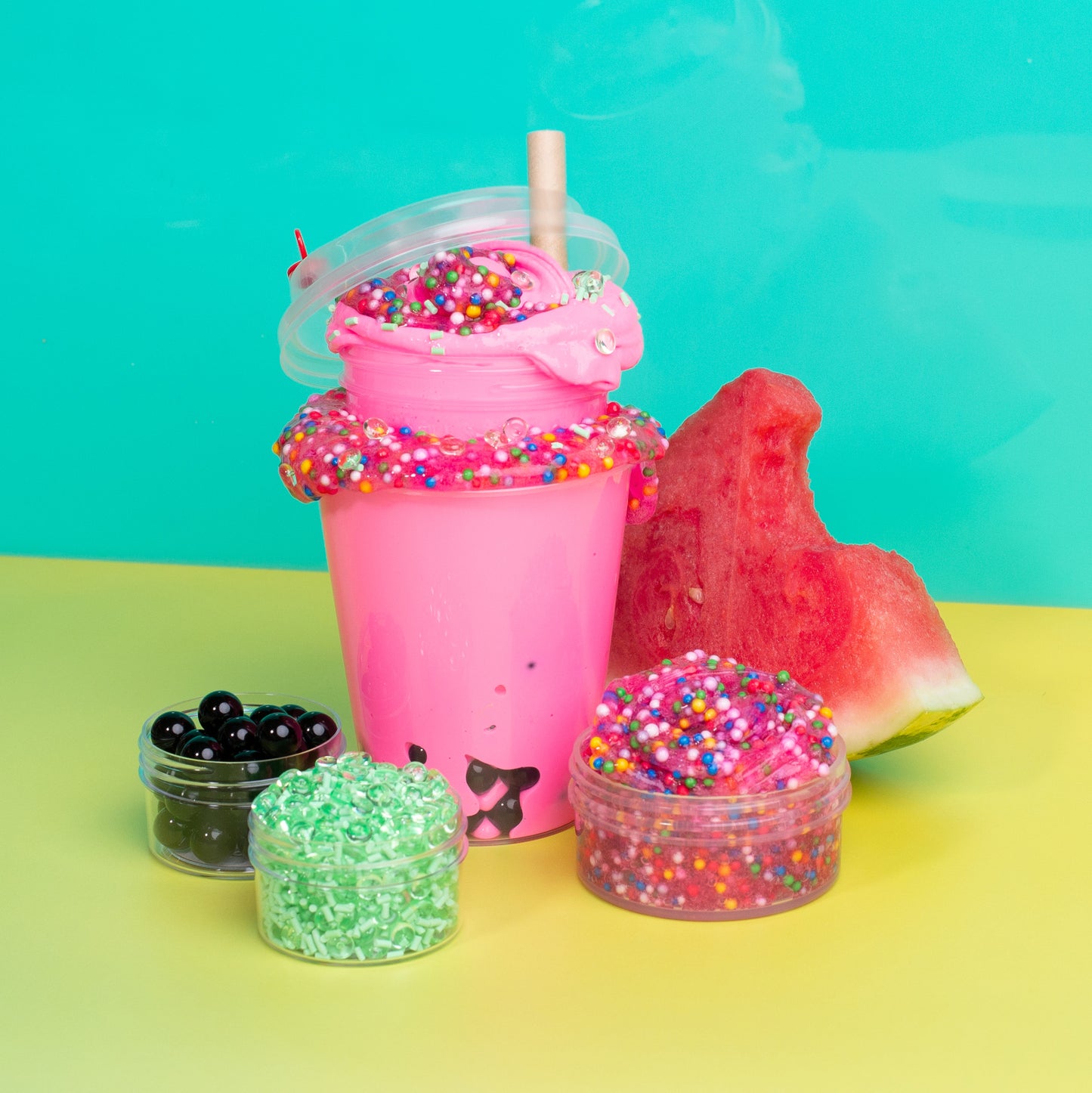 June Boba Of The Month: Rainbow Watermelon Boba
