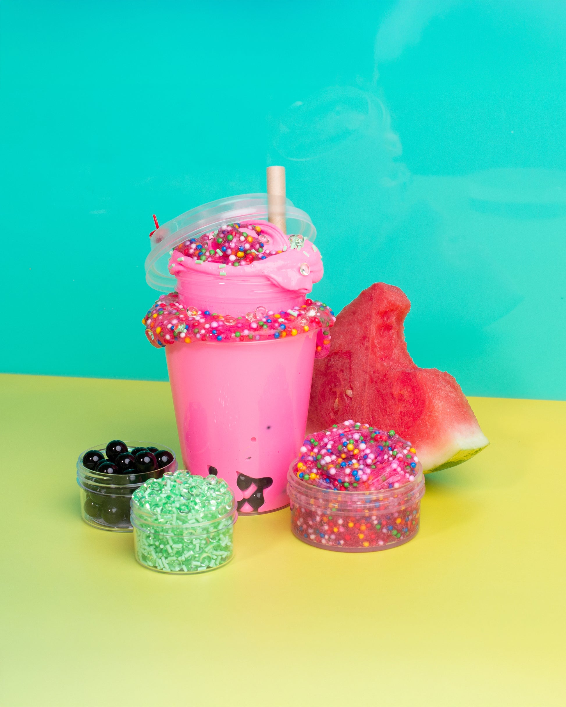 June Boba Of The Month: Rainbow Watermelon Boba