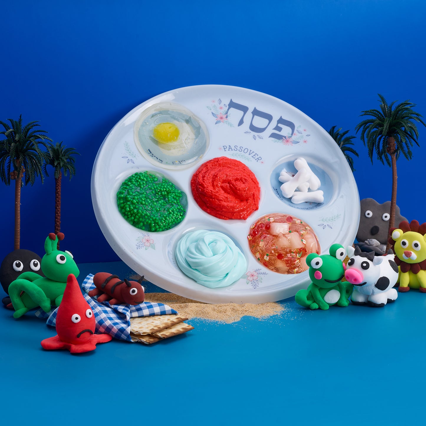 Sloomoo slime sedar plate slime 