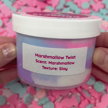Marshmallow Twist Slime